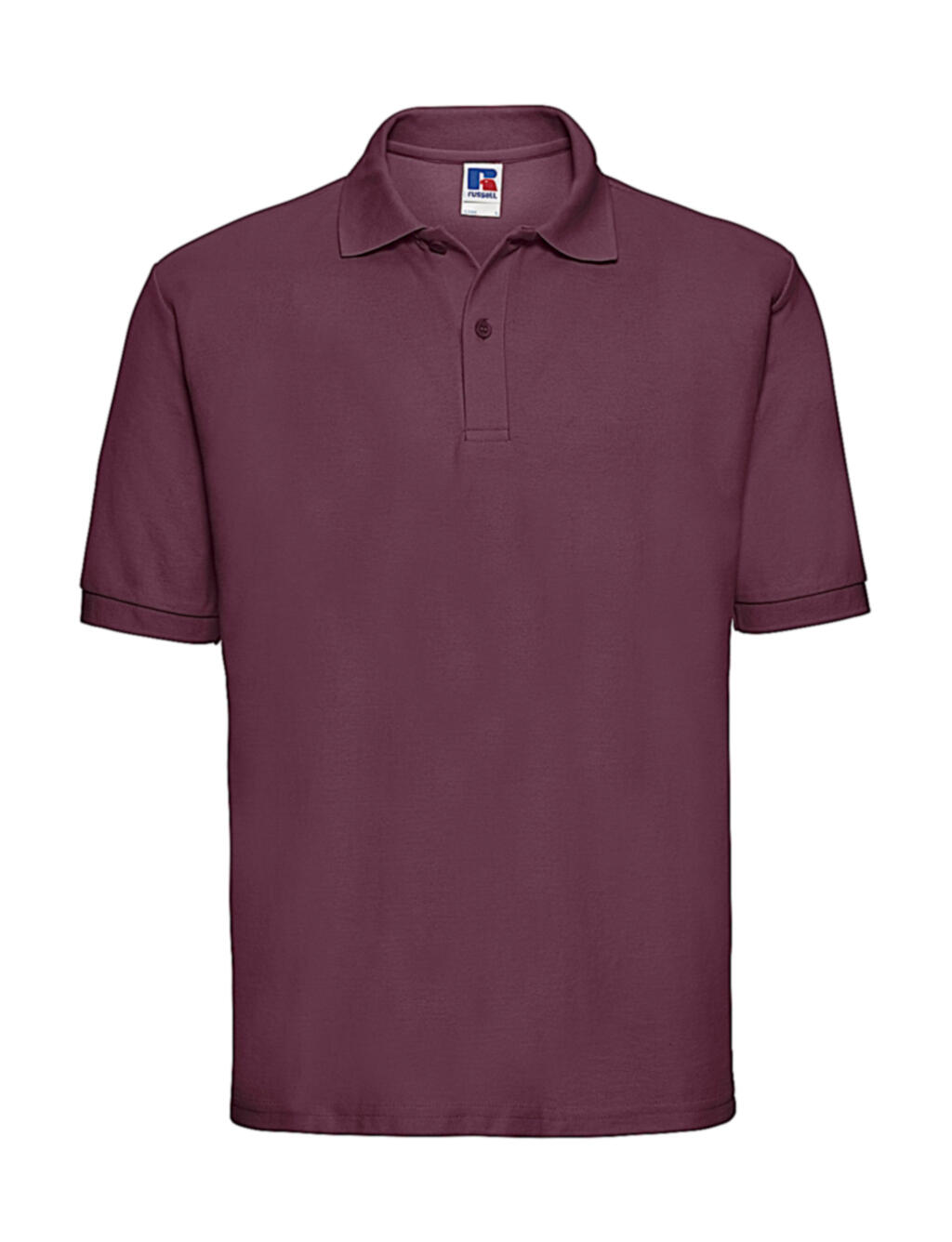 Men's Classic Polycotton Polo - 448 - Burgundy