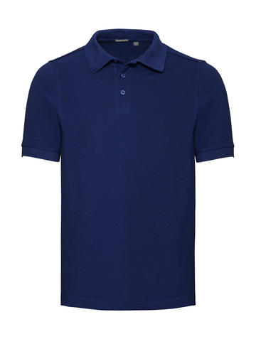 Getailleerd stretchpoloshirt voor heren - BH - Helder Koninklijk
