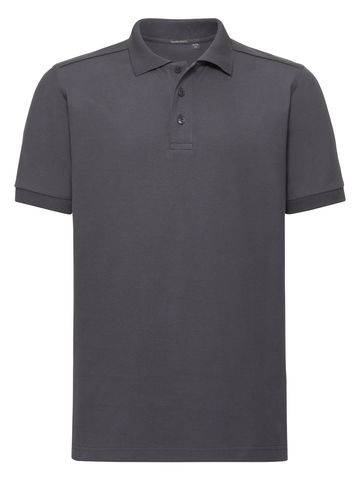 Getailleerd stretchpoloshirt voor heren