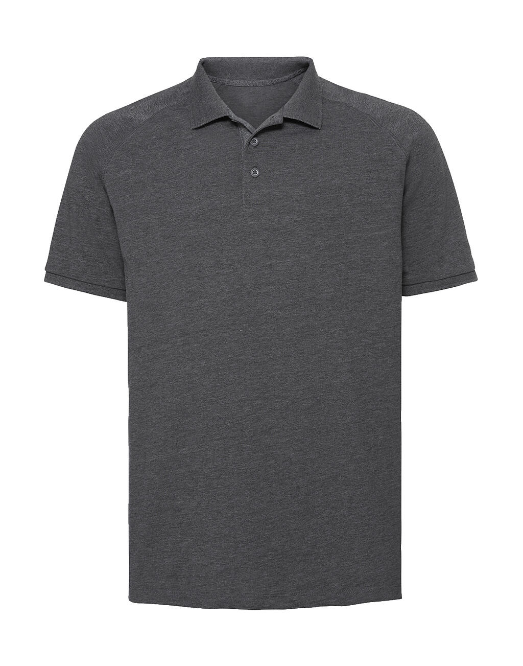 Herenjersey HD Raglan Polo - GY - Grijze Mergel