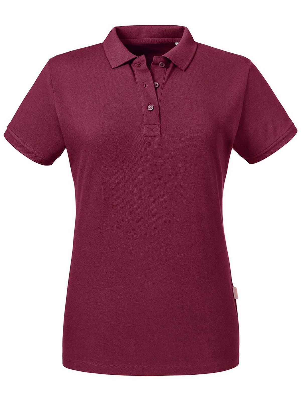 Ladies' Pure Organic Polo - BUR - Burgundy