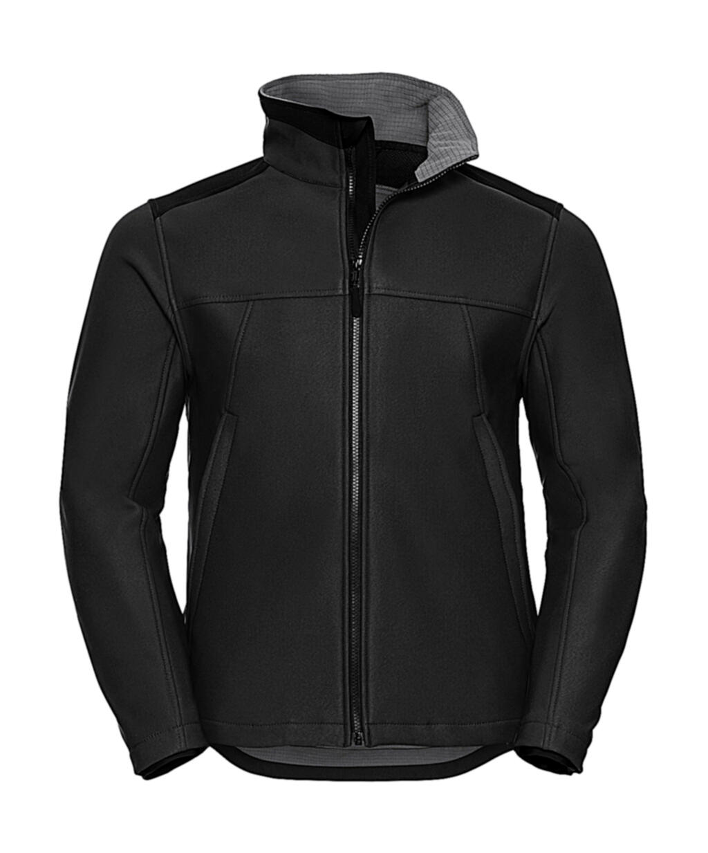 Duurzame softshell voor werk - 101 - Zwart