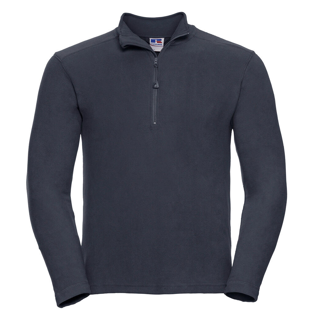 Men's Microfleece with 1/4 Zip - FN - French Navy