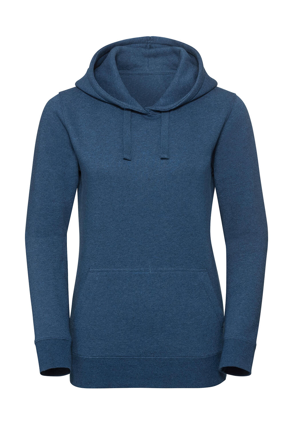 Authentieke Melange Hooded dames sweater - OM - Oceaanmelange