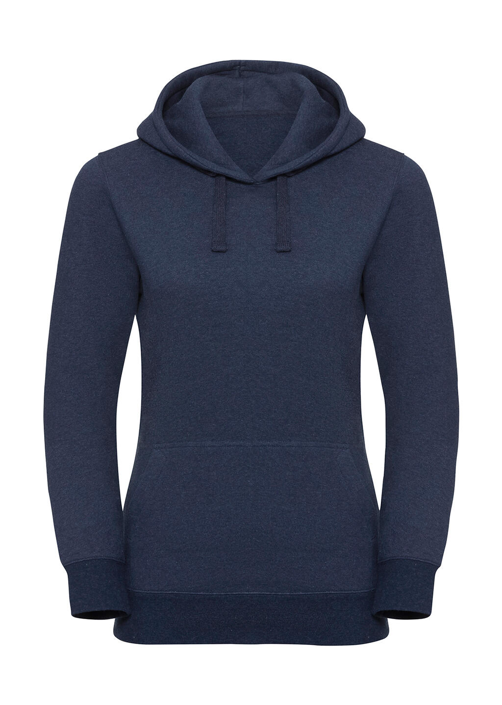 Authentieke Melange Hooded dames sweater - IM - Indigo Melange