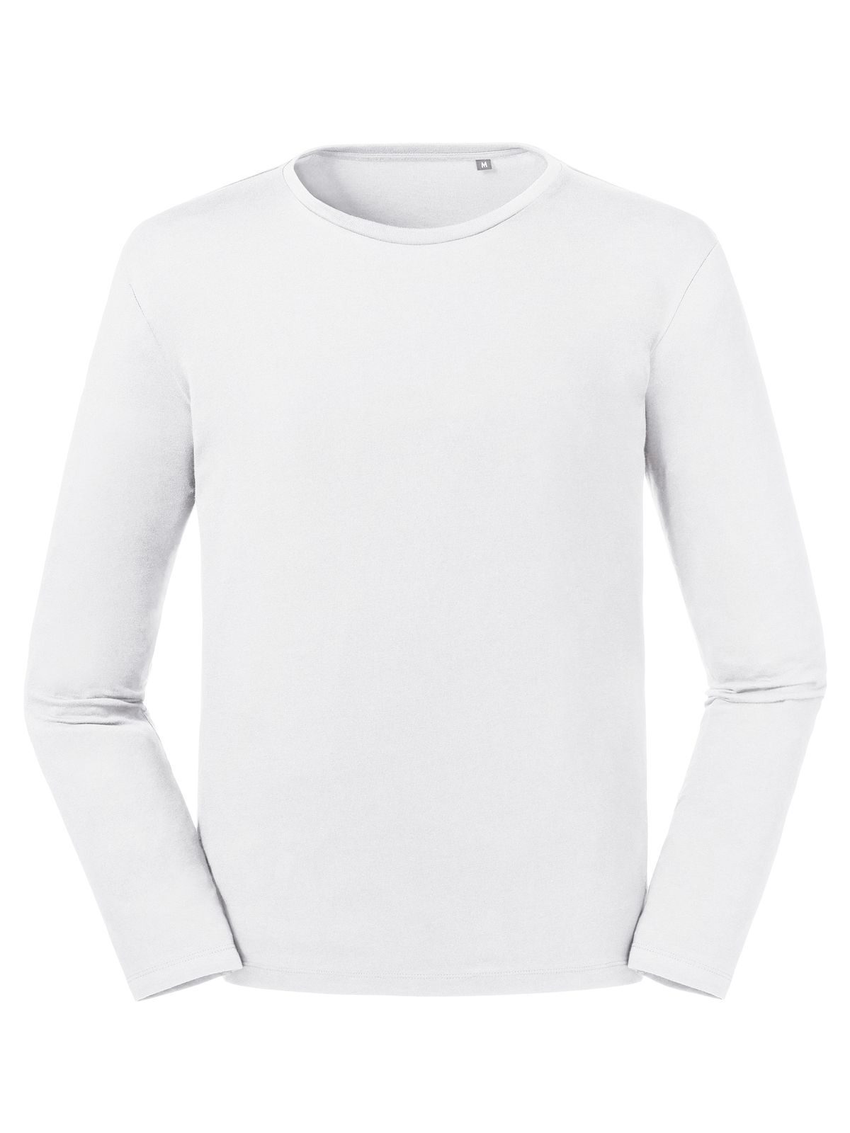 Men's Pure Organic L/S Tee NEW - 30 - White