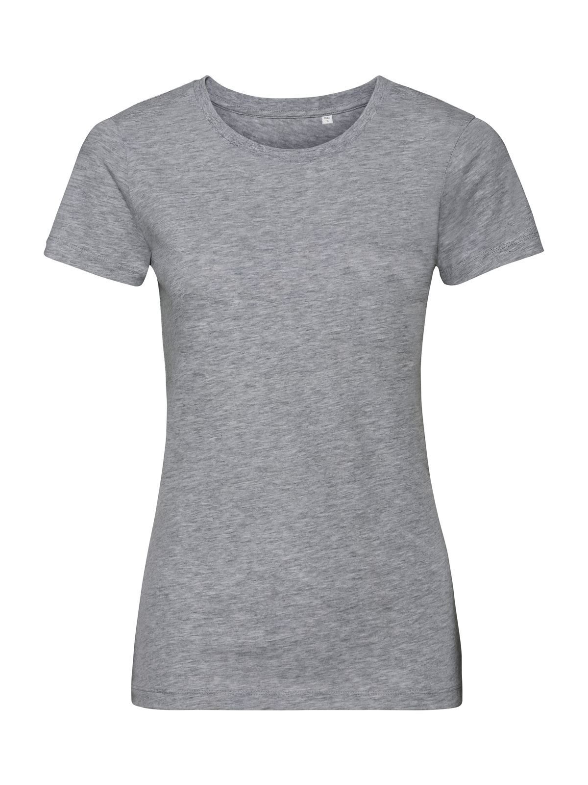 Dames Pure Biologische T-shirt - LX - Light Oxford