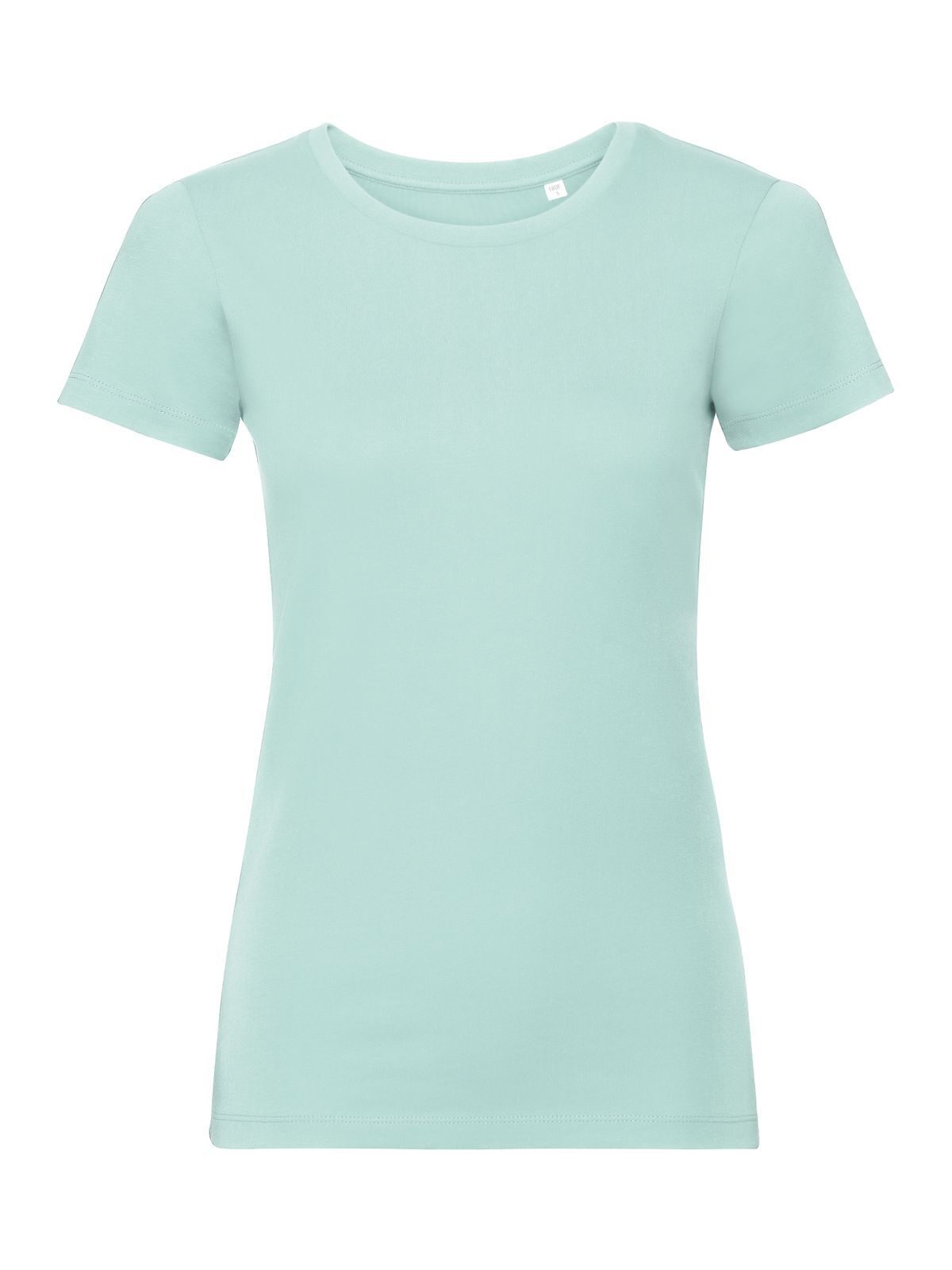 Dames Pure Biologische T-shirt - AQ - Water