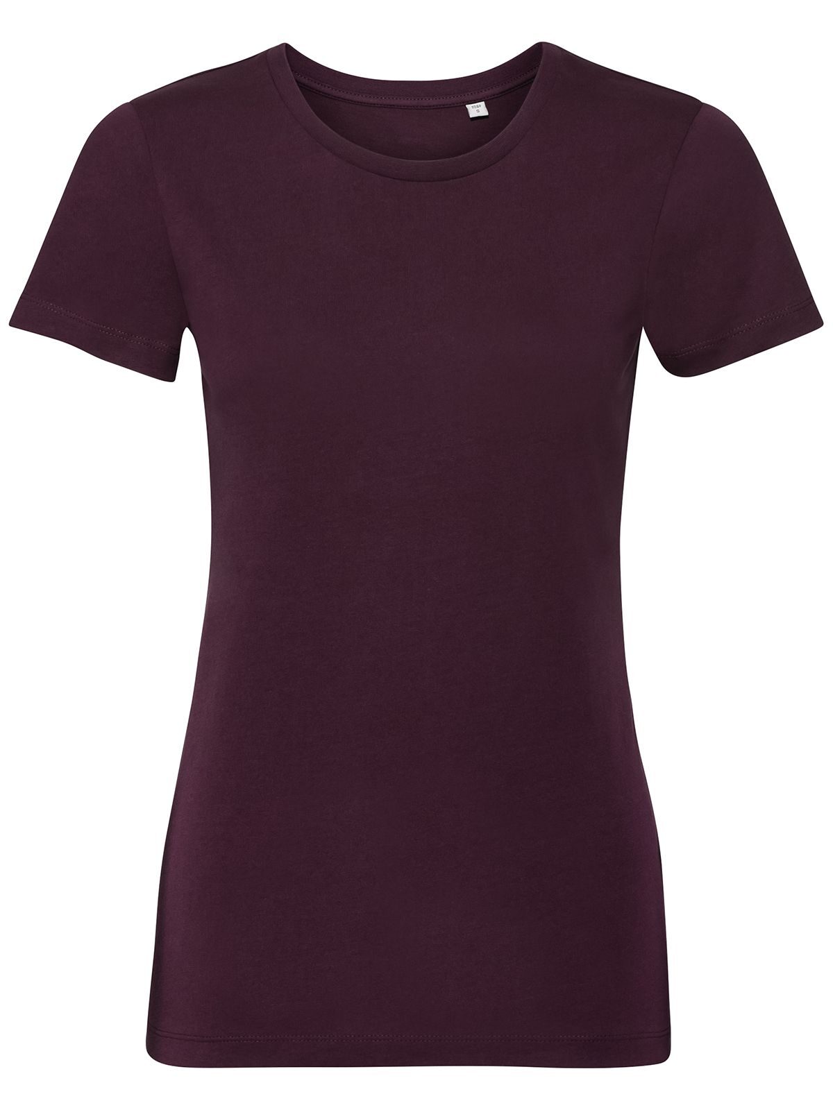 Dames Pure Biologische T-shirt - BUR - Bourgogne