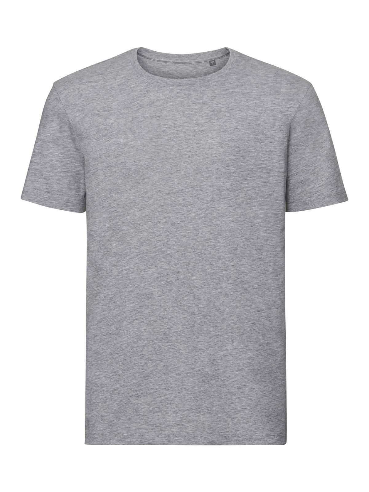 Heren Pure Organic T-shirt - LX - Light Oxford