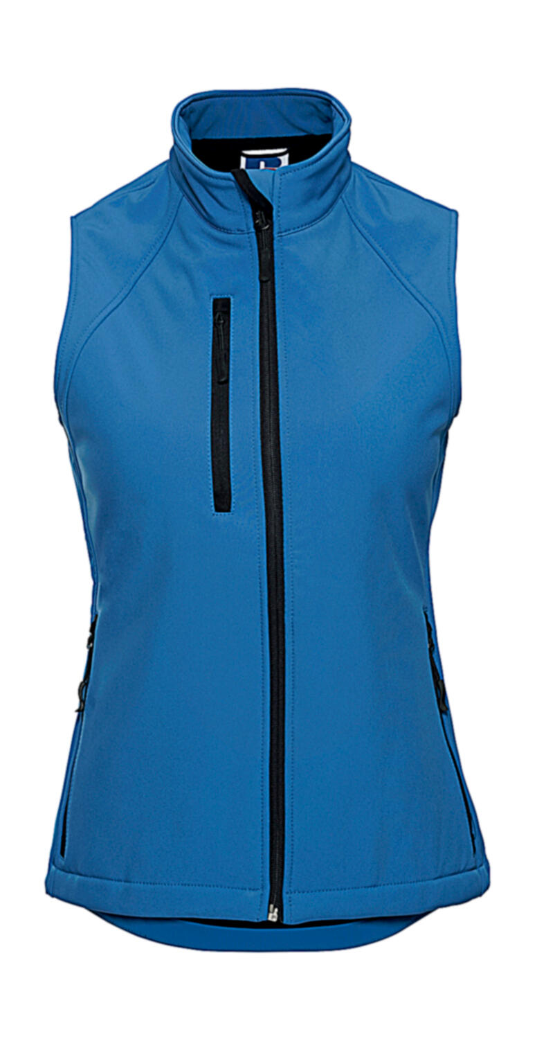 Dames softshell vest - Azure