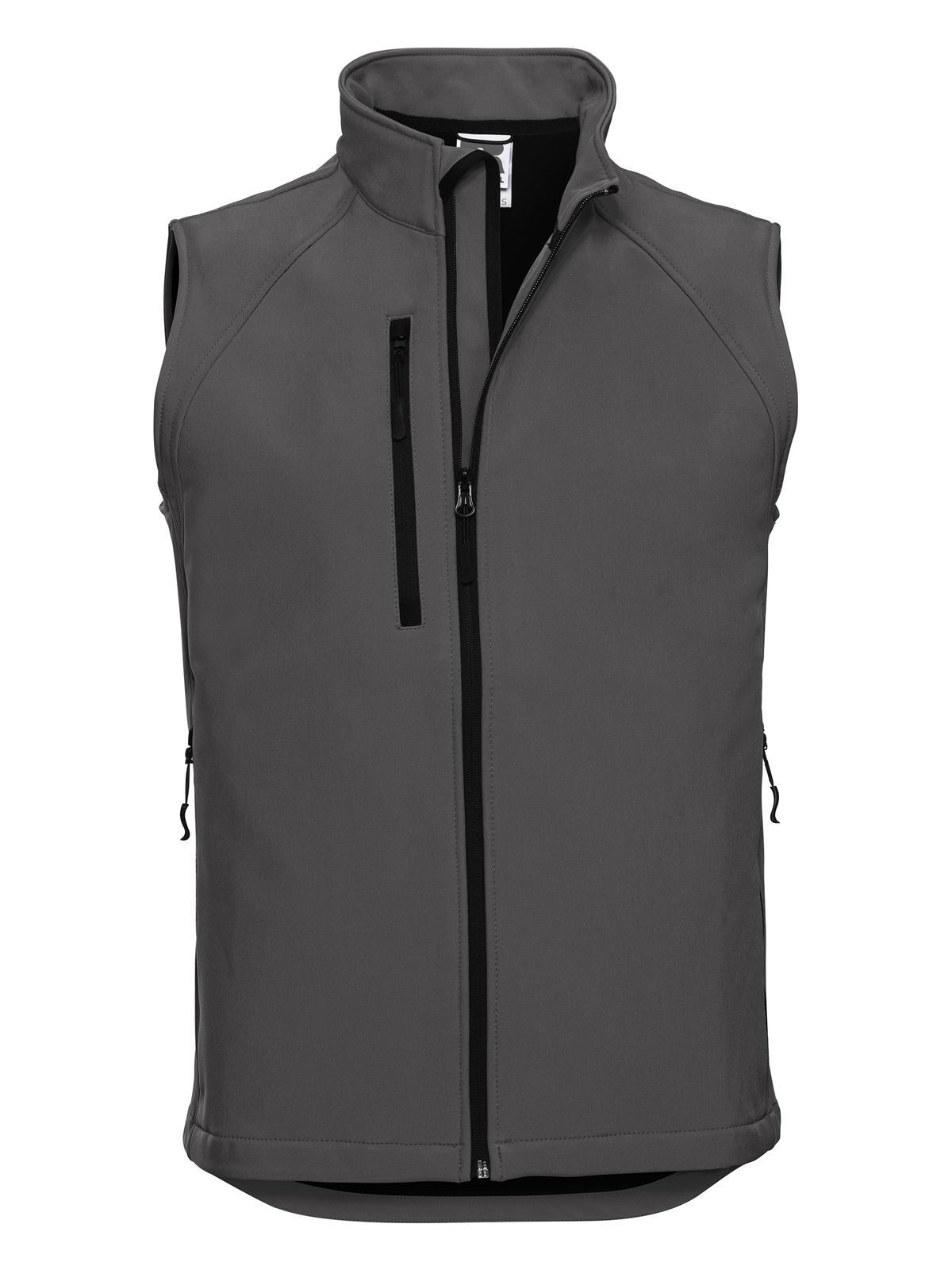 Softshell vest voor heren - TT - Titanium