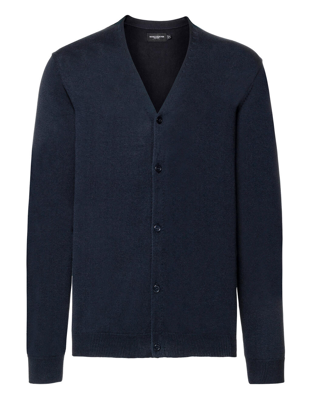Men's V-neck cardigan - FN - French Navy