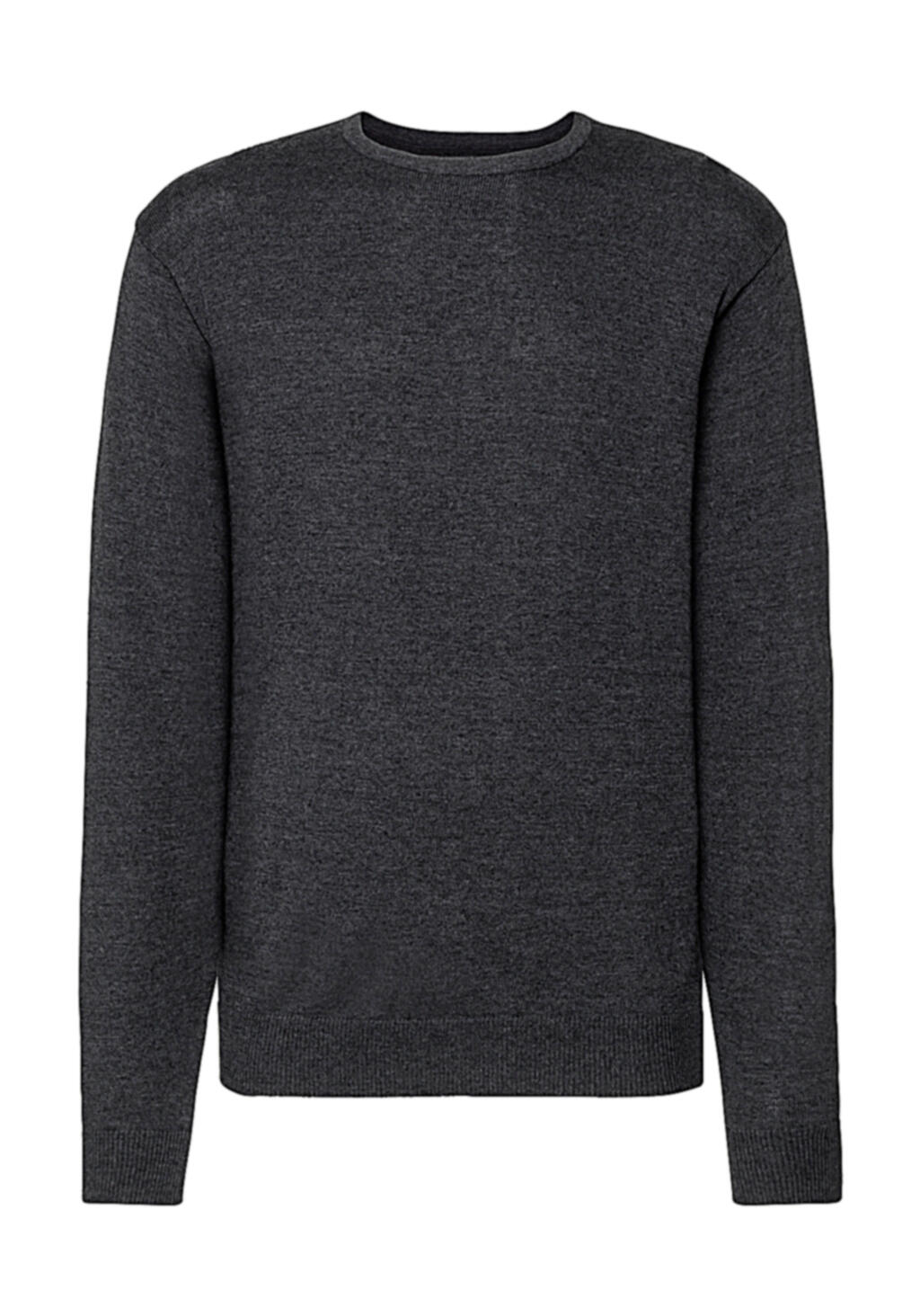 Men's crew neck sweater - CM - Charcoal Marl