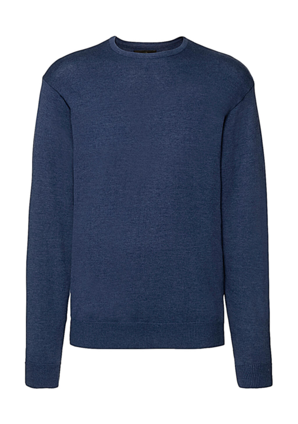 Men's crew neck sweater - D2 - Denim Marl
