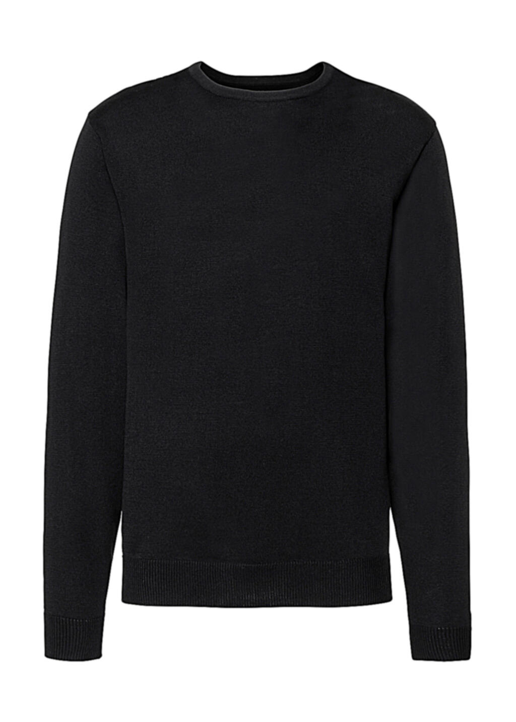Men's crew neck sweater - 36 - Black