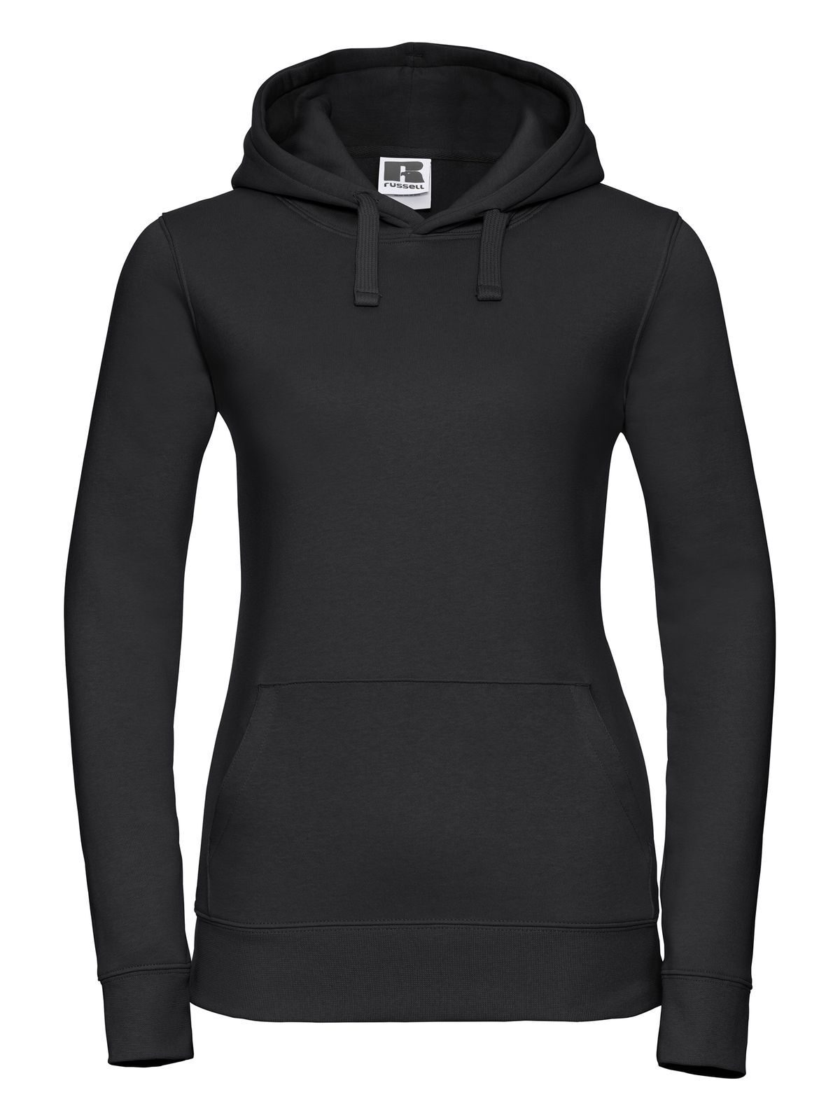 Authentieke dames sweater met capuchon - 36 - Zwart