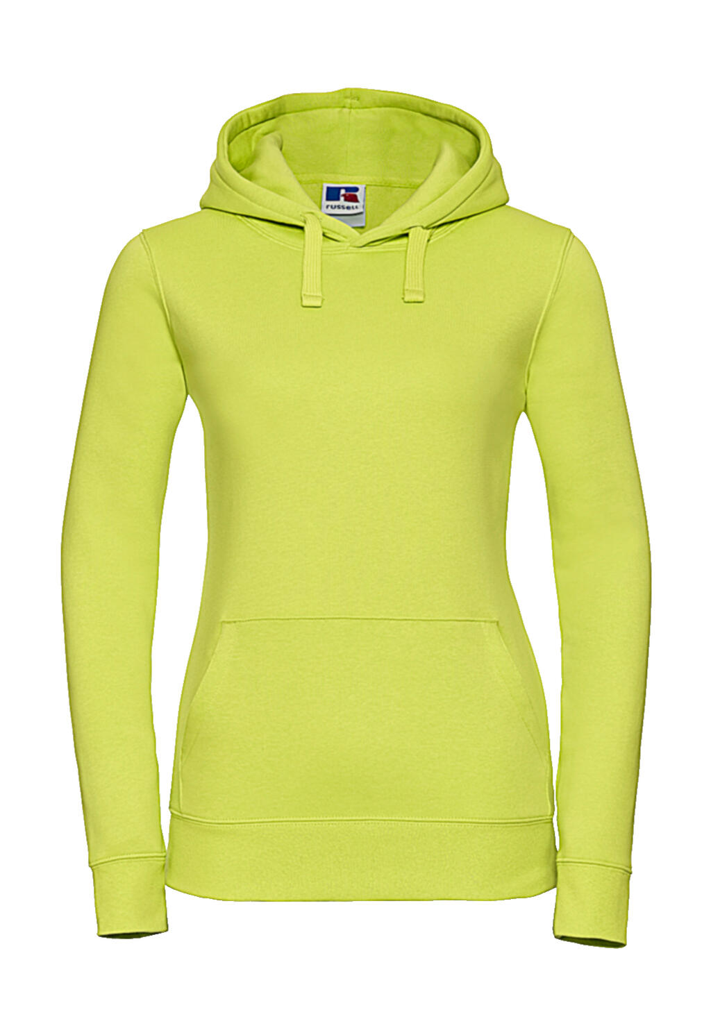 Authentieke dames sweater met capuchon - LM - Limoen
