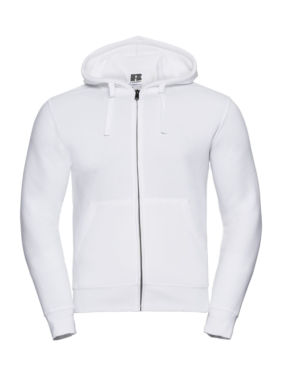 Authentieke herenjas met capuchon en ritssluiting - 30 - Wit