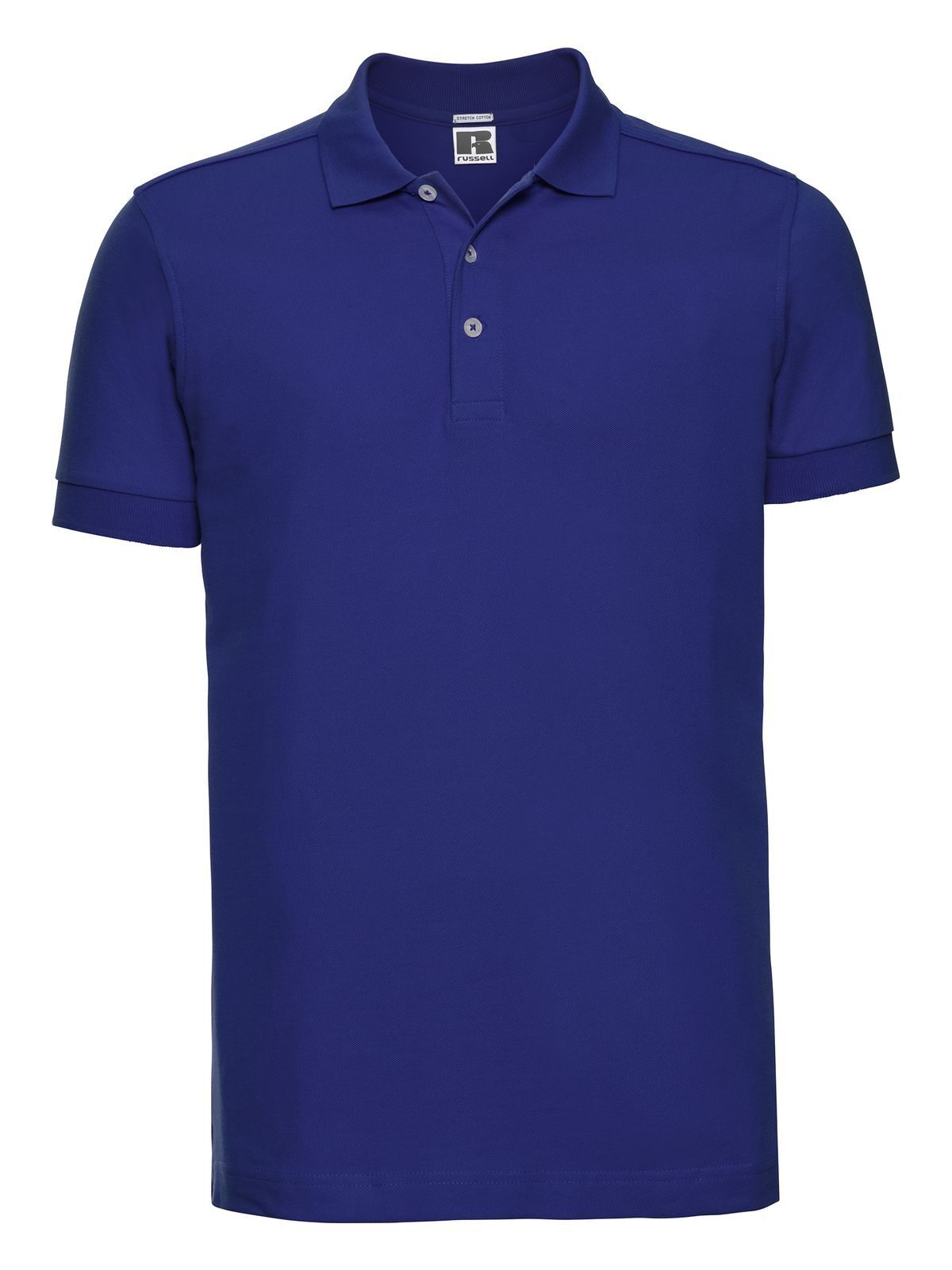 Men's Fitted Stretch Polo - BH - Bright Royal