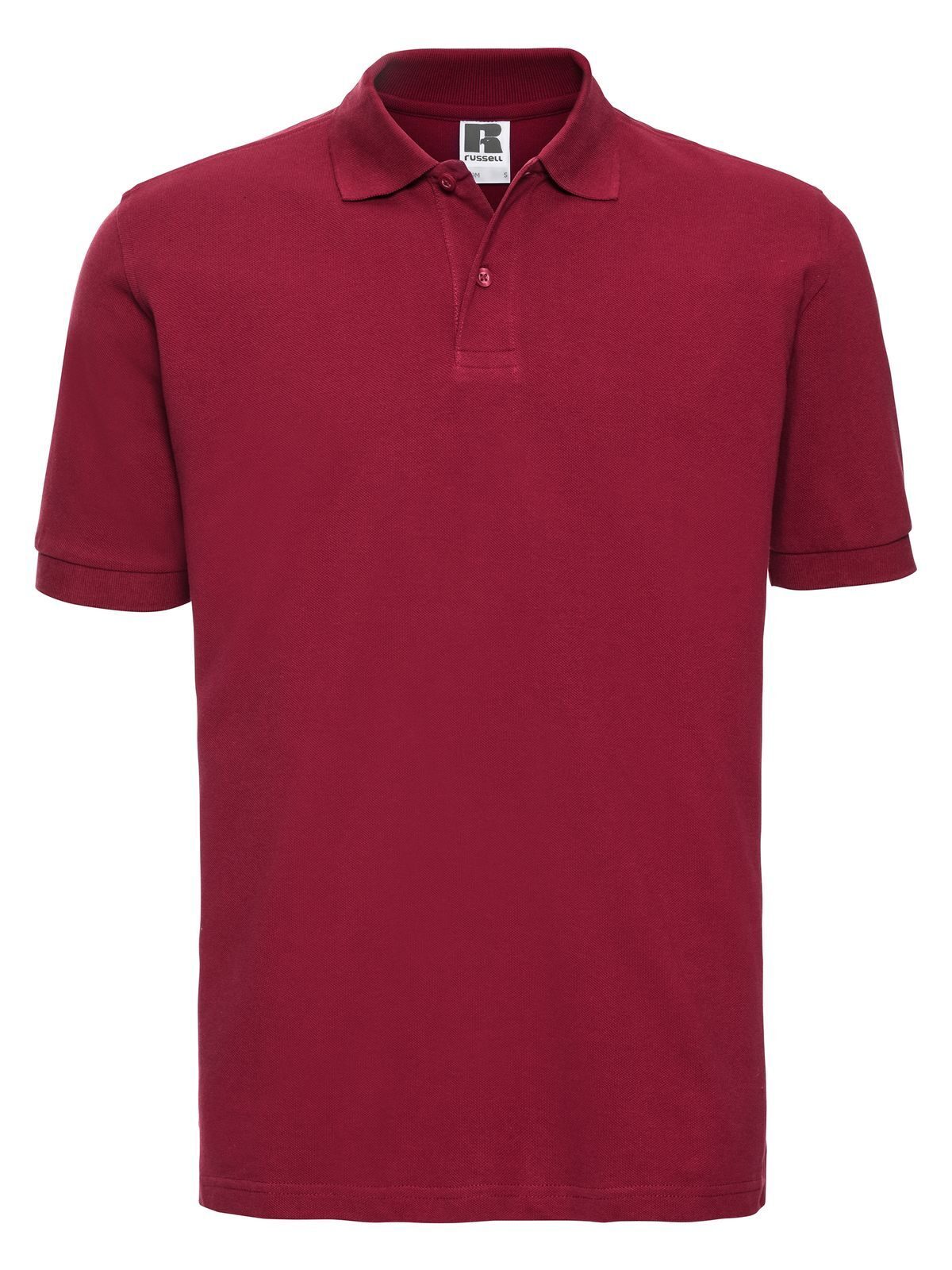 Klassieke katoenen polo voor heren - CR - Klassiek rood