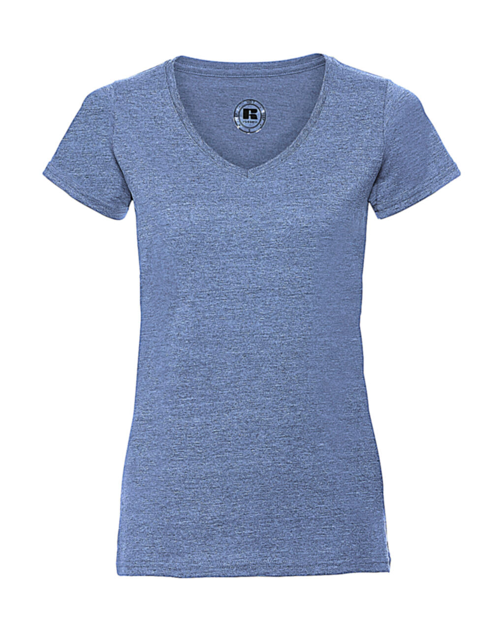 HD dames T-shirt met V-hals - M3 - Blauwe Mergel