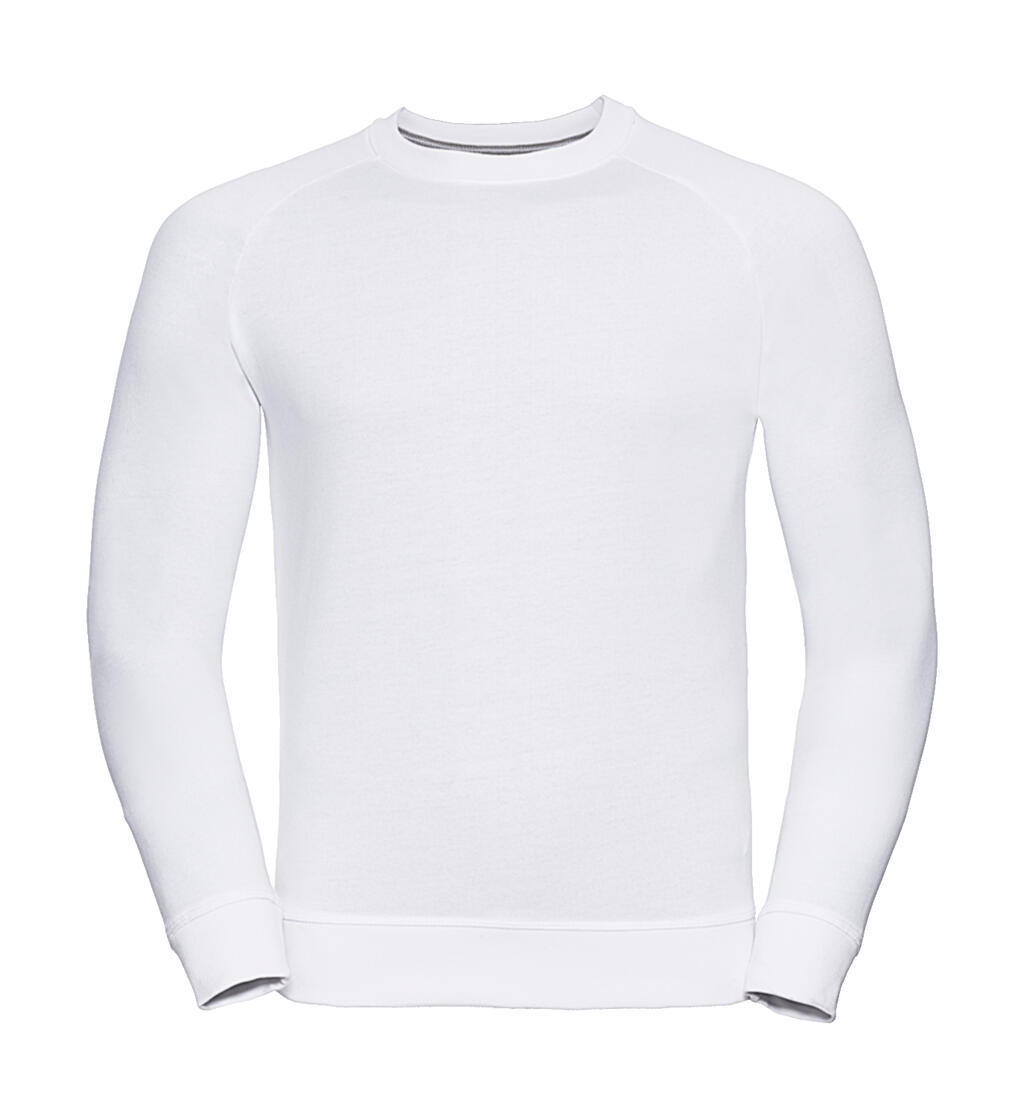 Heren HD Raglan French Terry Sweatshirt - 30 - Wit