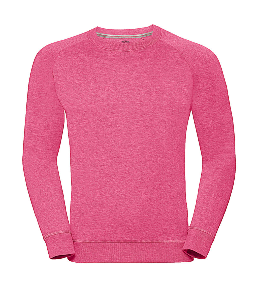 Heren HD Raglan French Terry Sweatshirt - 2P - Roze Marmer