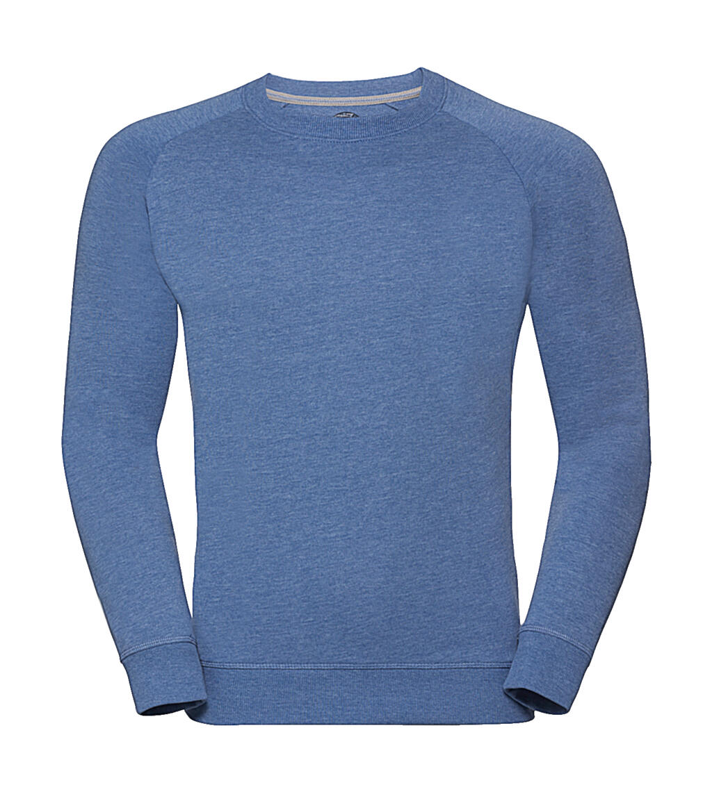 Heren HD Raglan French Terry Sweatshirt - M3 - Blauwe Mergel