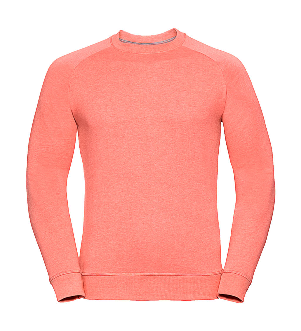 Heren HD Raglan French Terry Sweatshirt - 3C - Koraalmergel