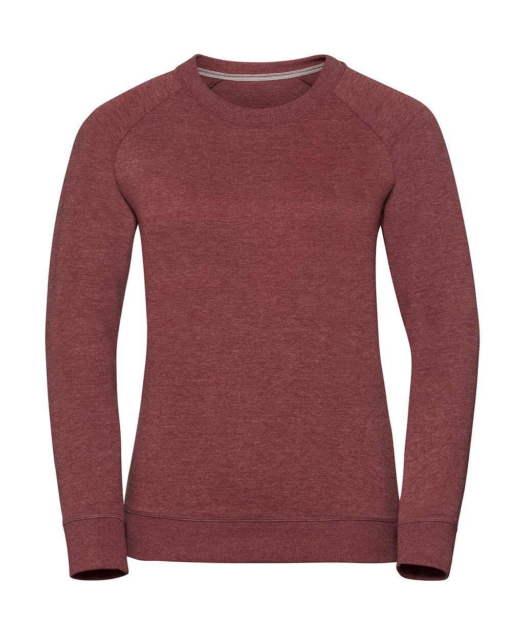 Dames HD Raglan French Terry Sweatshirt - MM - Kastanjebruine Mergel