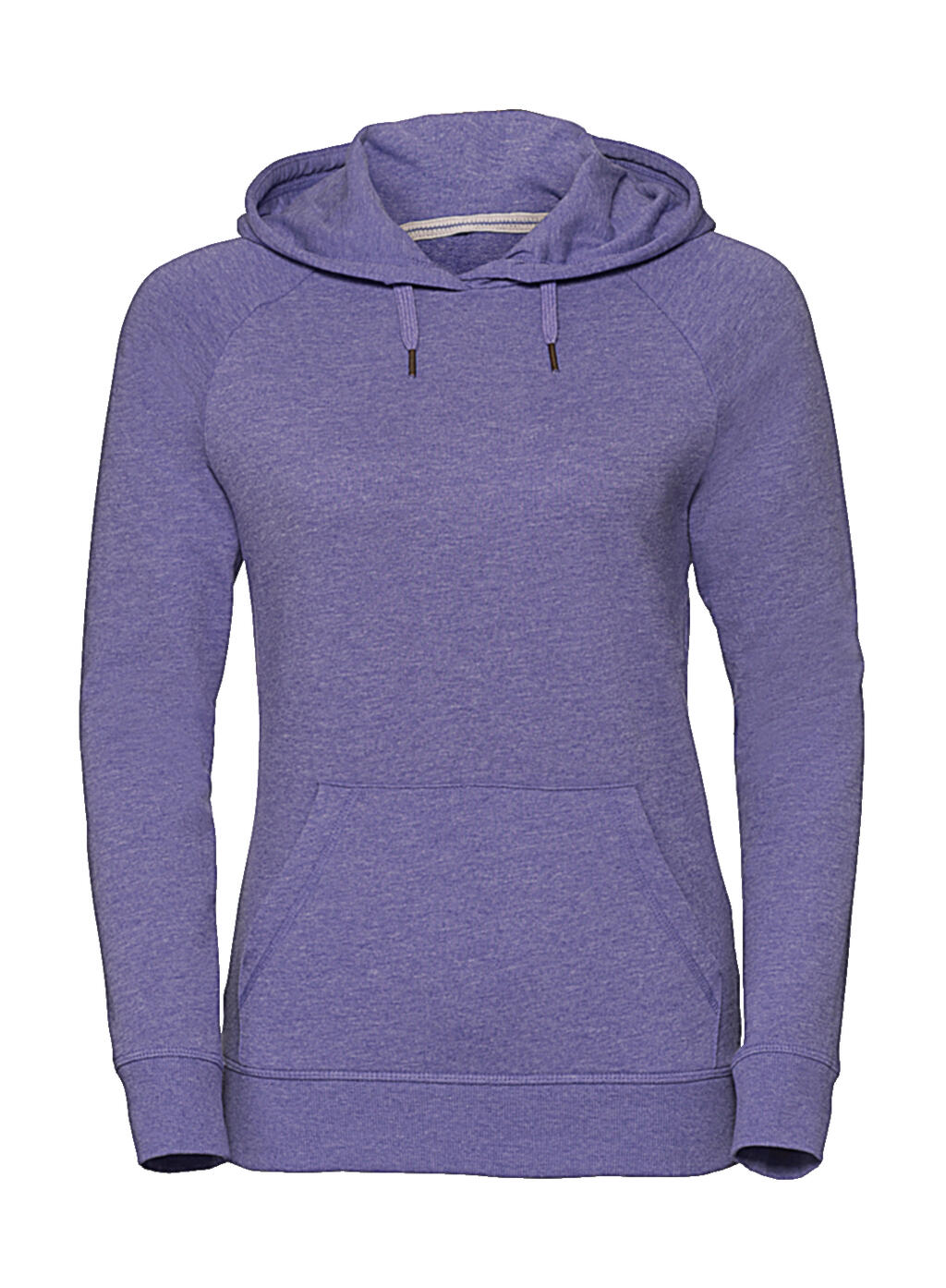 Dames HD French Terry Hoodie - PZ - Paarse Mergel