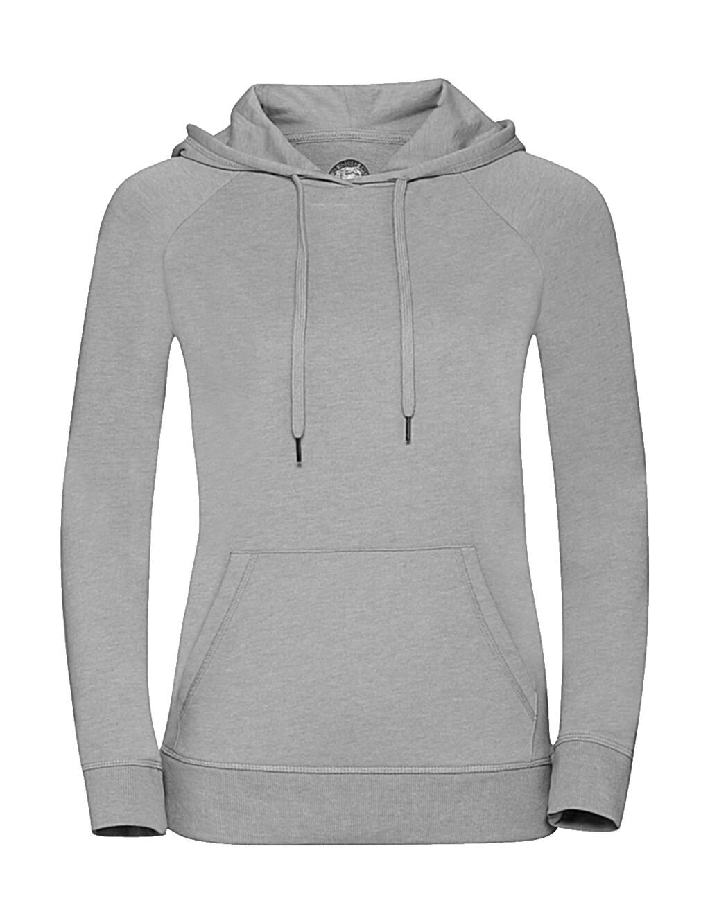 Dames HD French Terry Hoodie - S7 - Zilvermarmering