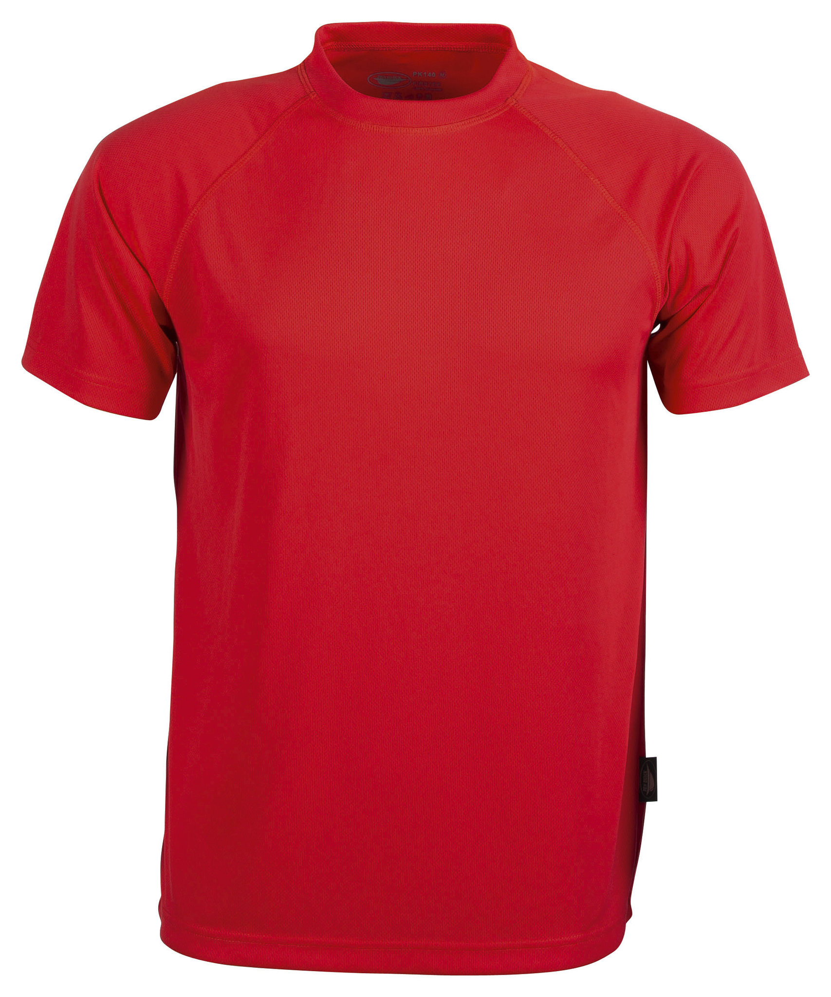 Firstee sportjersey met ronde hals en korte mouwen - RD - Rood