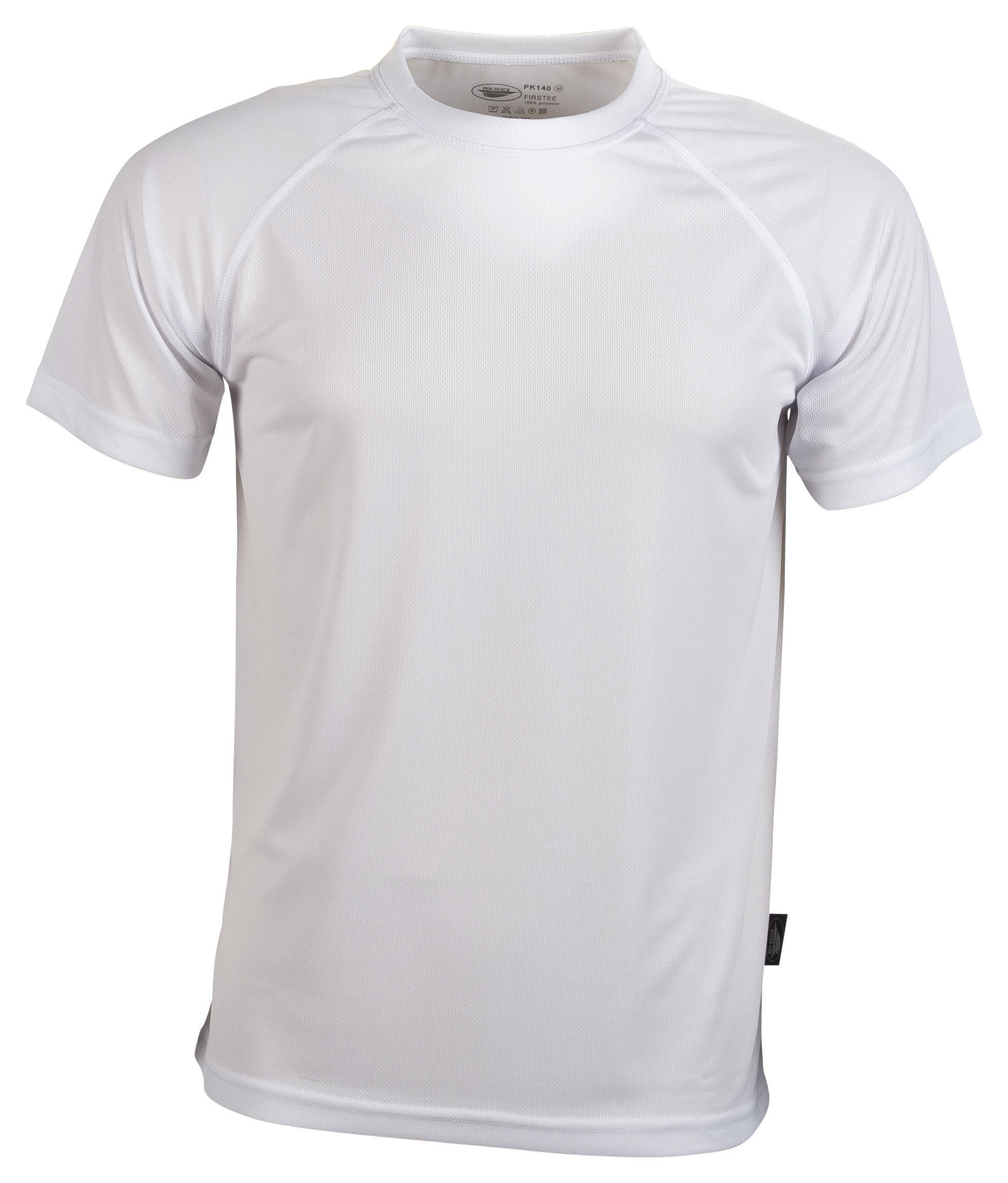 Firstee sportjersey met ronde hals en korte mouwen - WH - Wit/Titanium