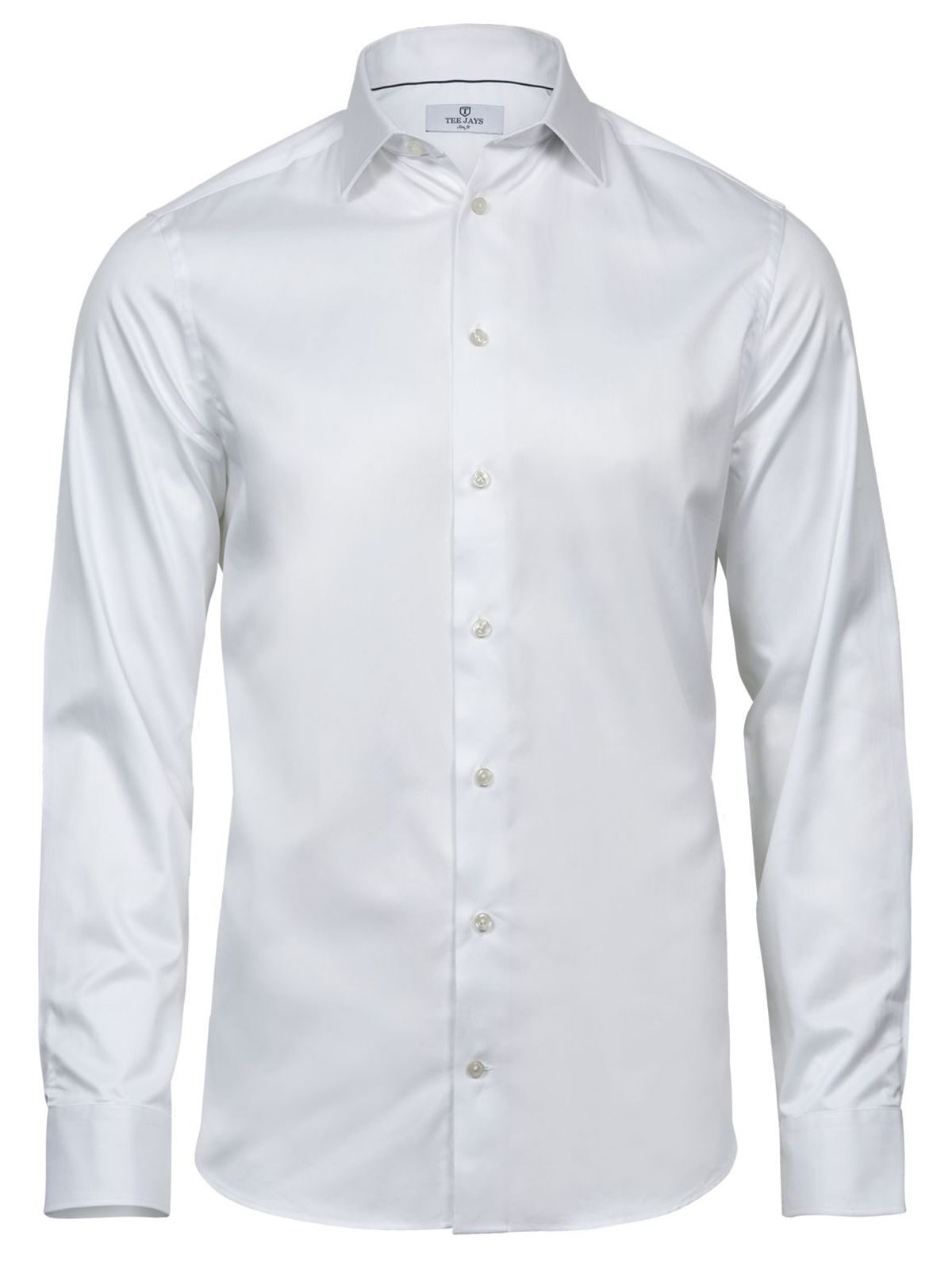 Luxe overhemd, slim fit - WHT - Wit