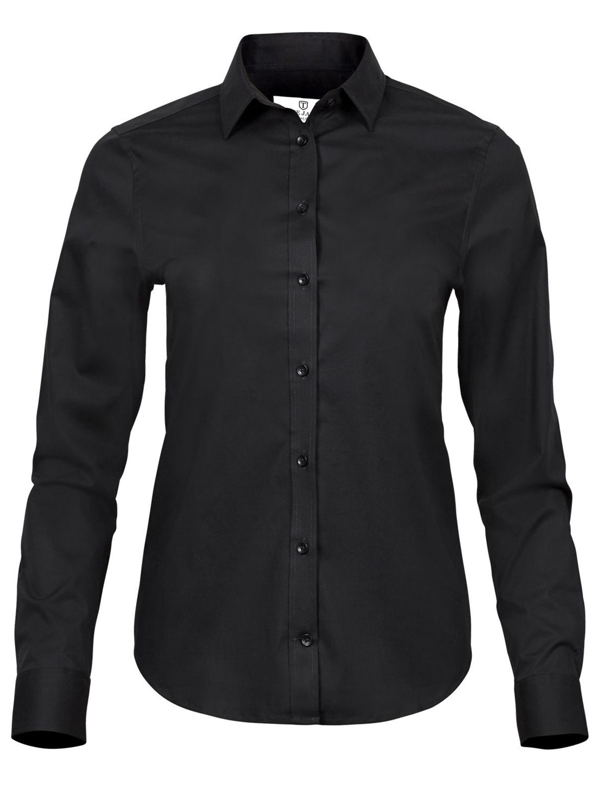 Damesjersey polo - BLK - Zwart