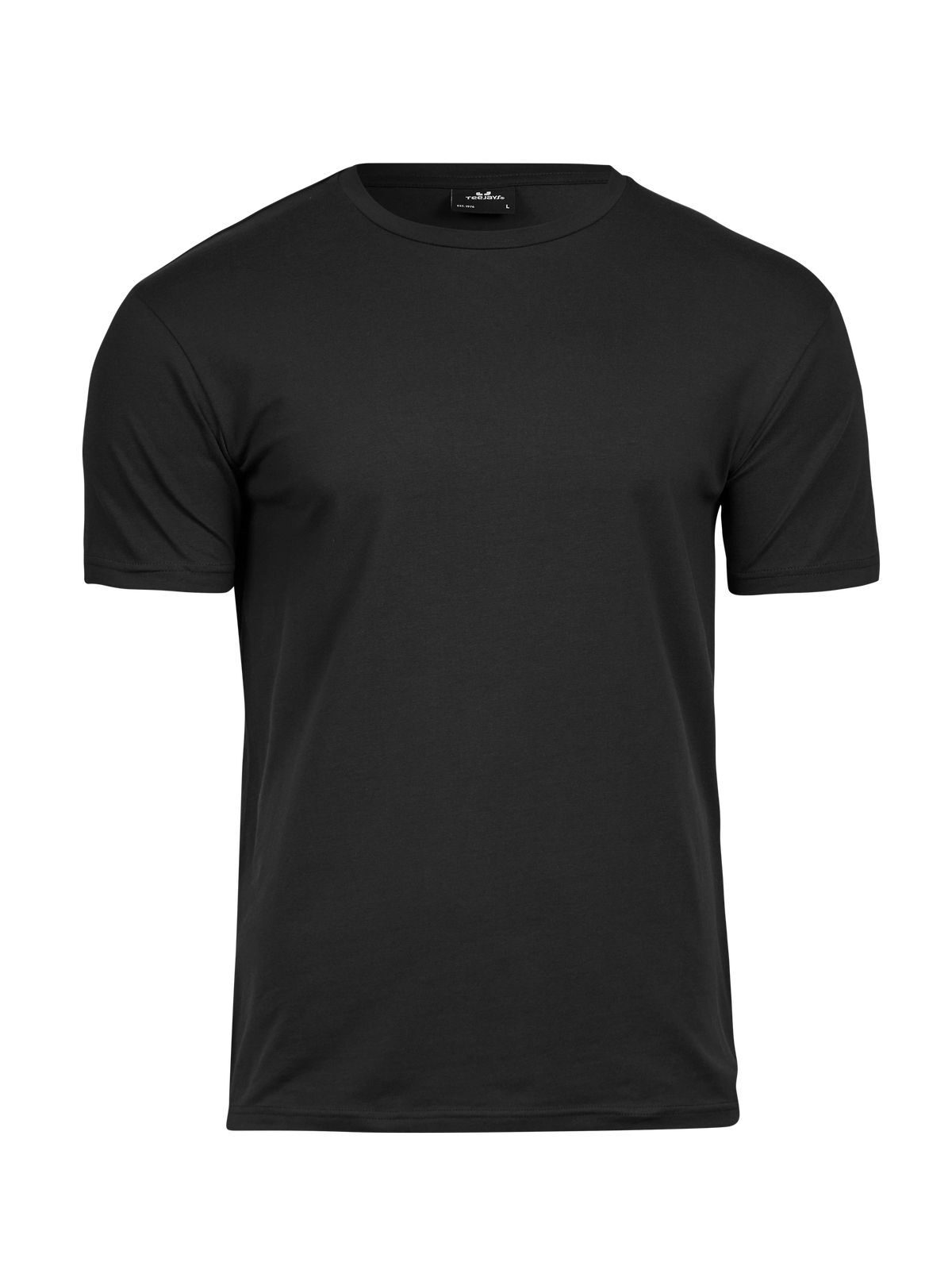 Stretch T-shirt - BLK - Zwart