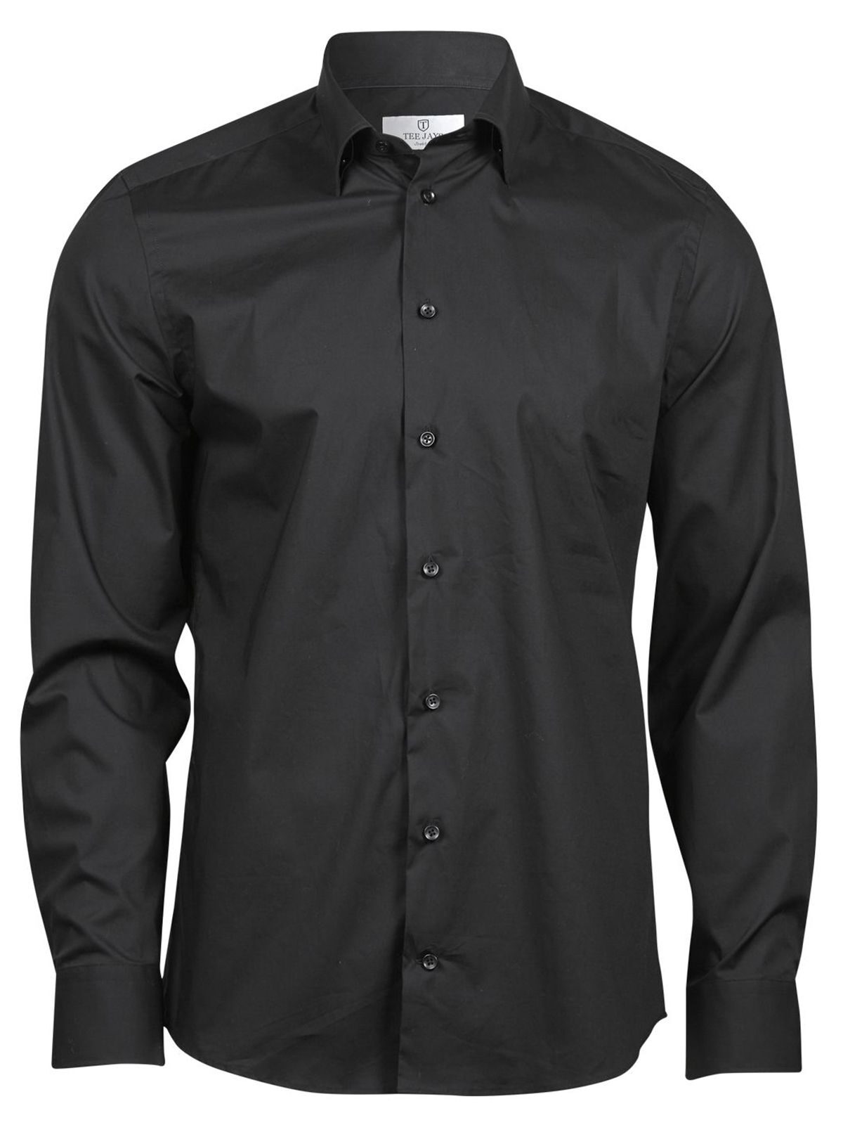 Stretch Luxury Shirt - BLK - Black