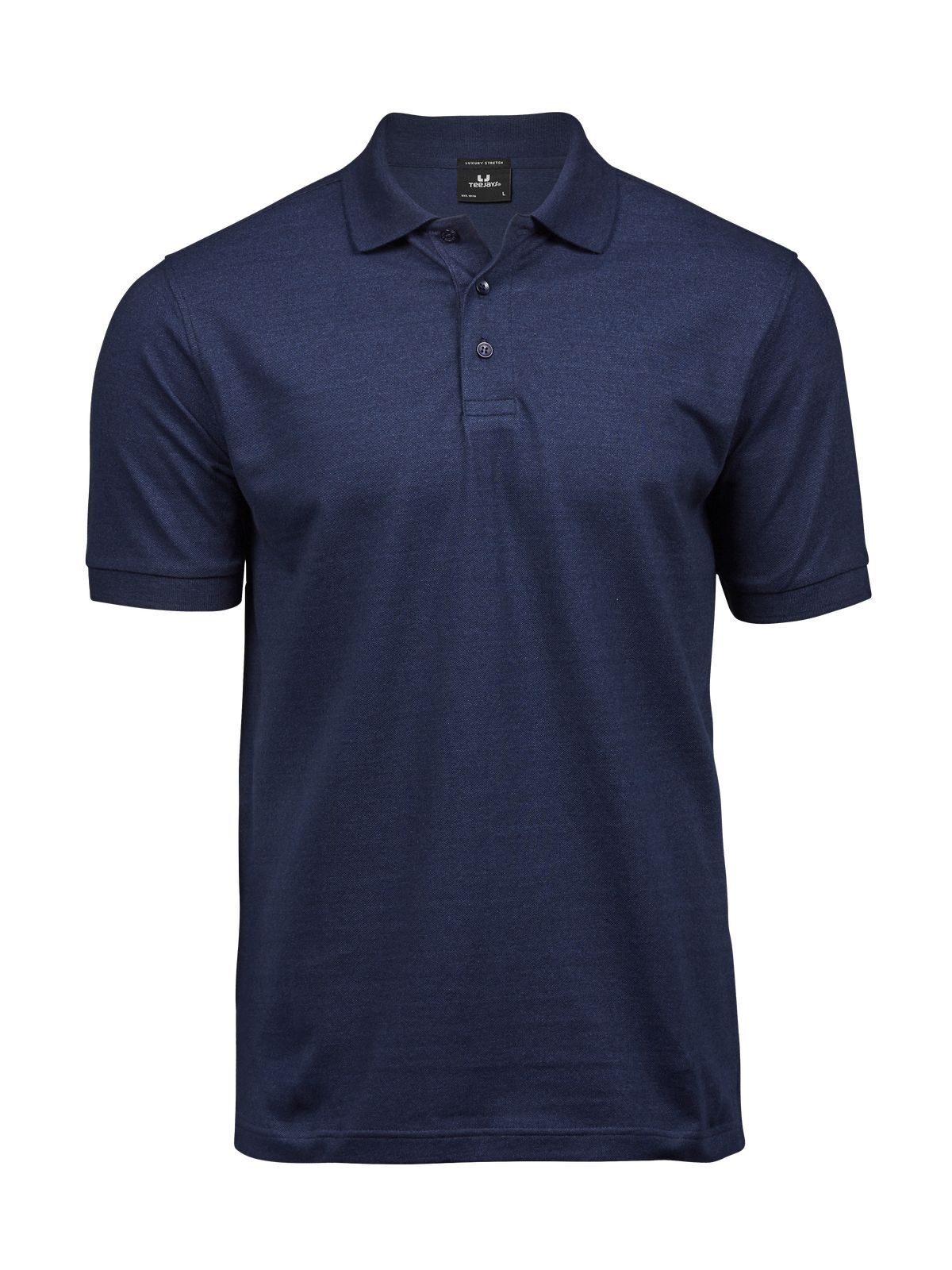 Men's Luxury Stretch Polo - Denim