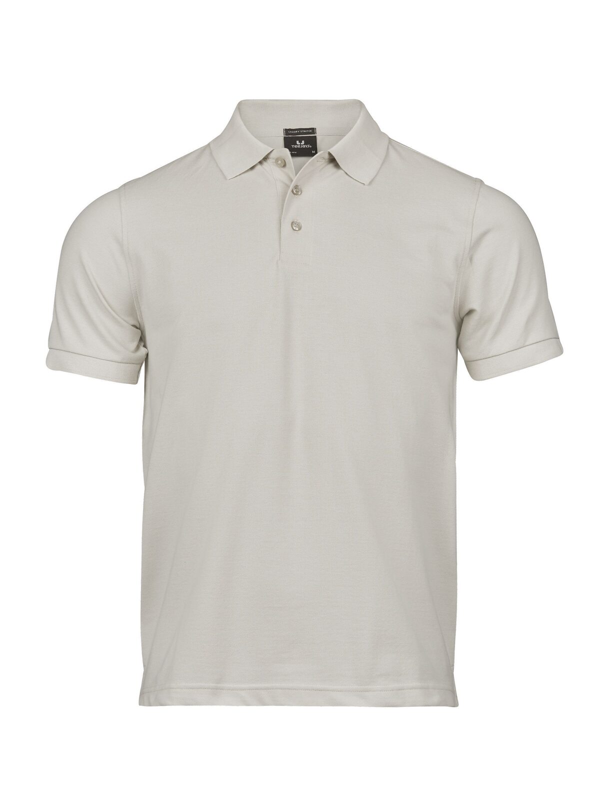 Men's Luxury Stretch Polo - Cement