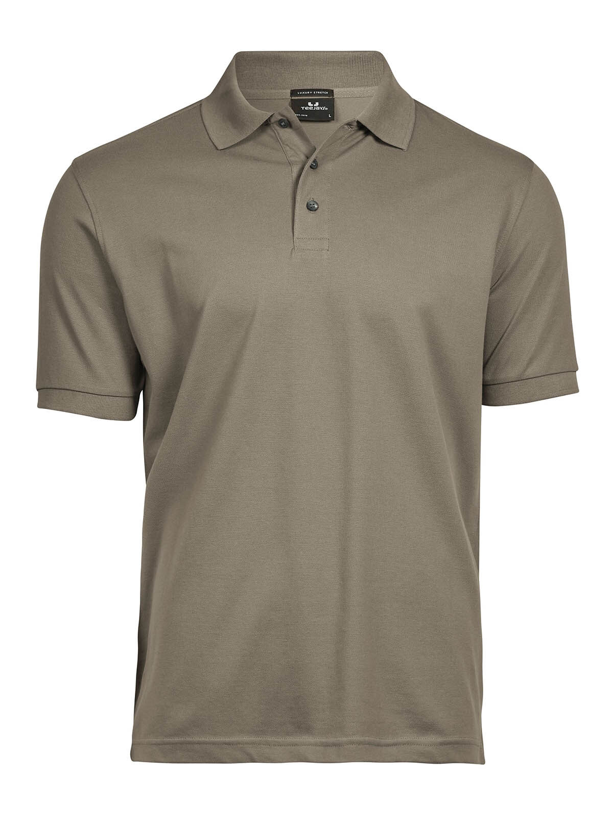 Men's Luxury Stretch Polo - Clay