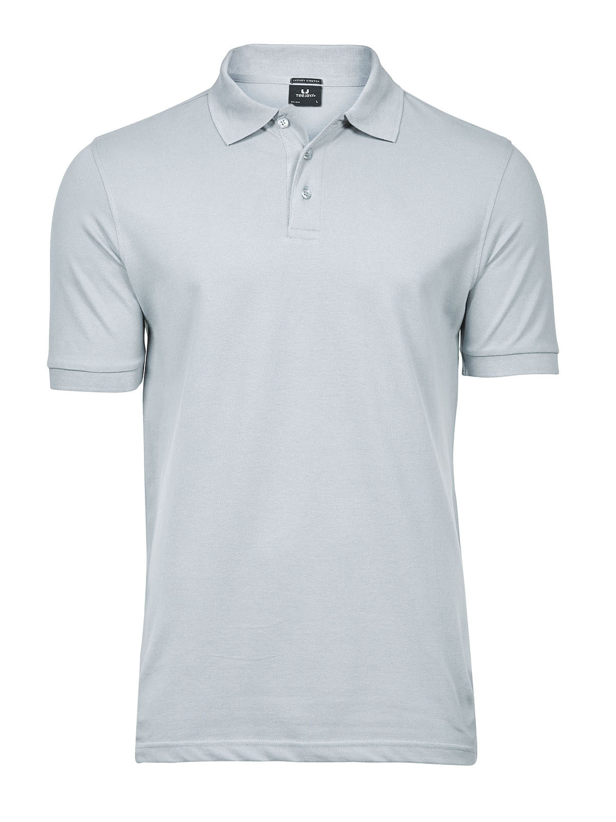 Men's Luxury Stretch Polo - Ice Blue