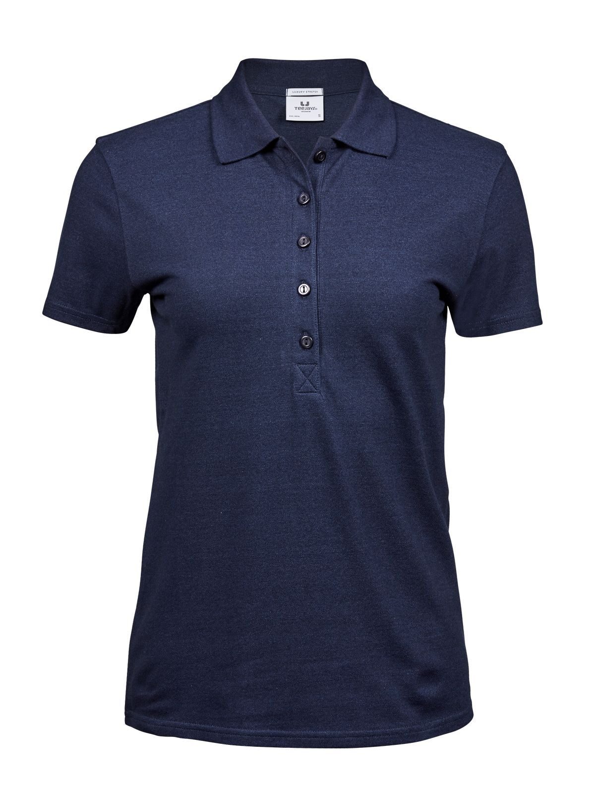 Women's Luxury Stretch Polo - Denim