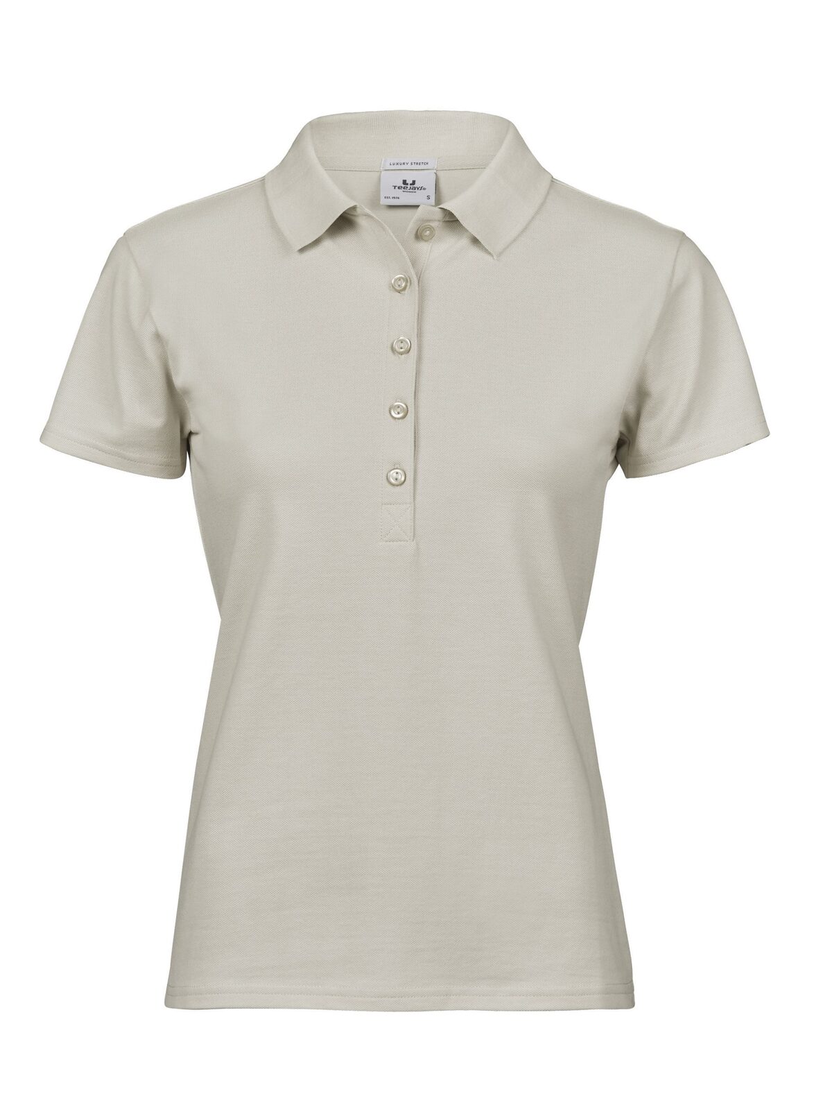 Women's Luxury Stretch Polo - Cement