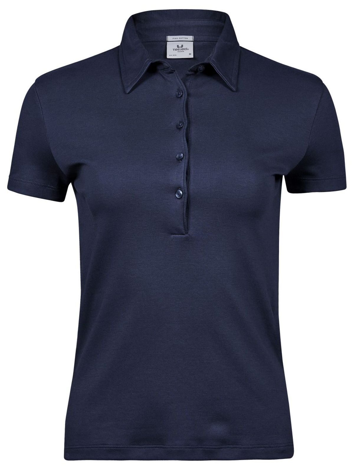 Women's Pima Cotton Polo - NVY - Navy