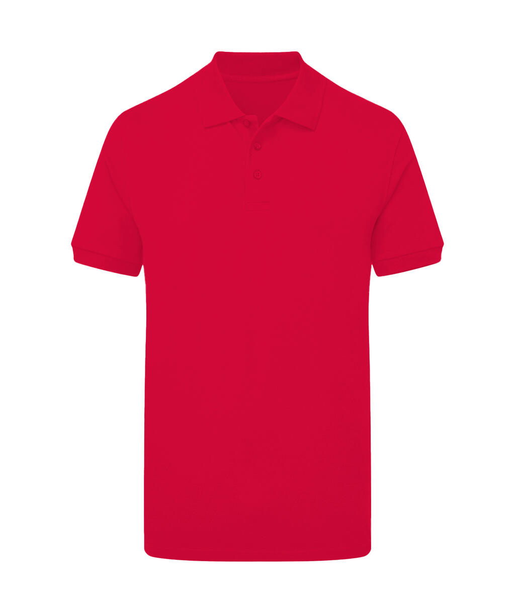 Men's Stretch Polo Shirt without Signature Tag - 400 - Red