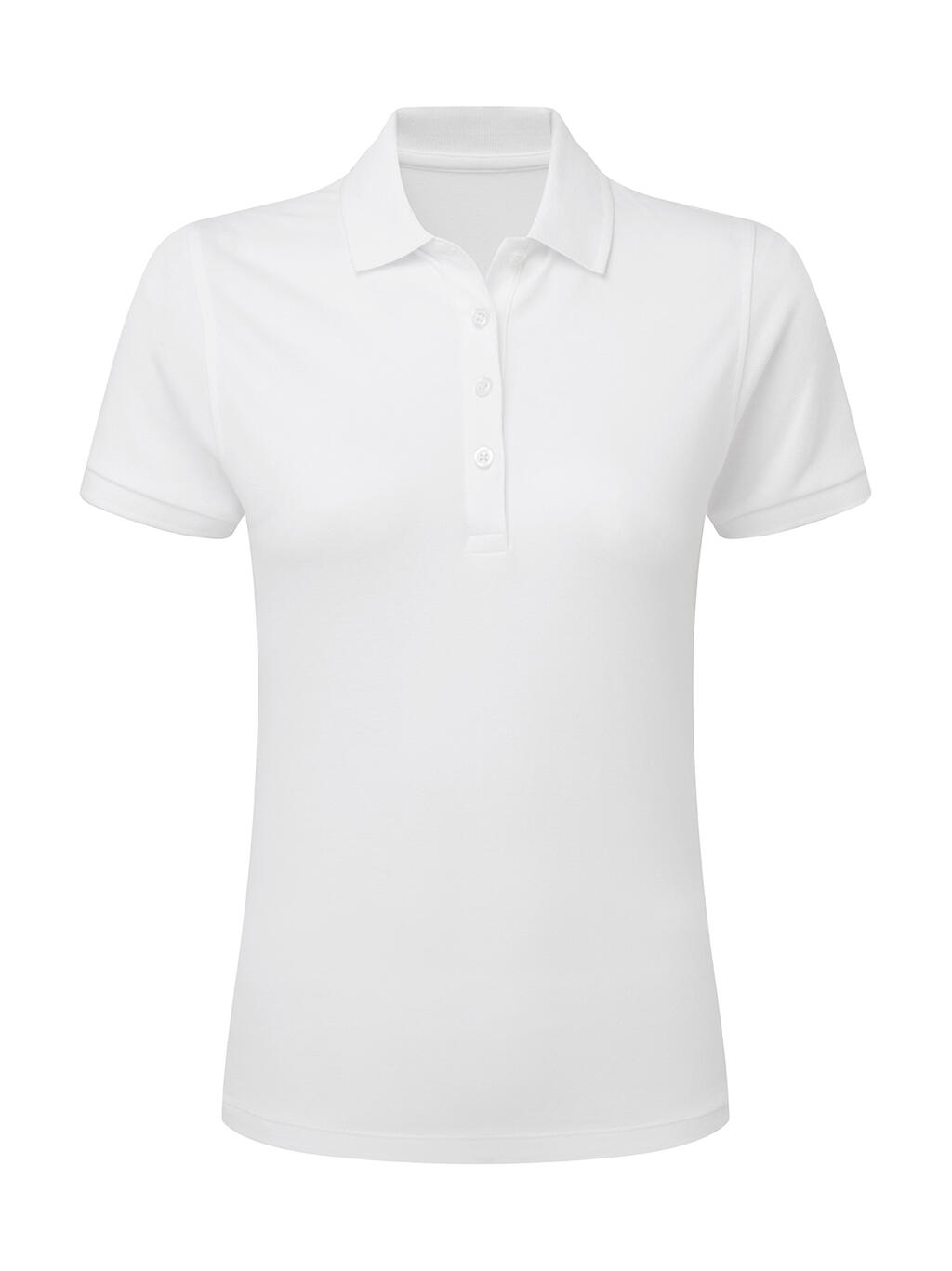 Women's Stretch Polo Shirt without Signature Tag - 000 - White
