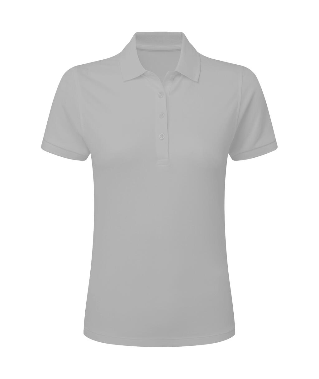 Women's Stretch Polo Shirt without Signature Tag - 719 - LIGHT OXFORD