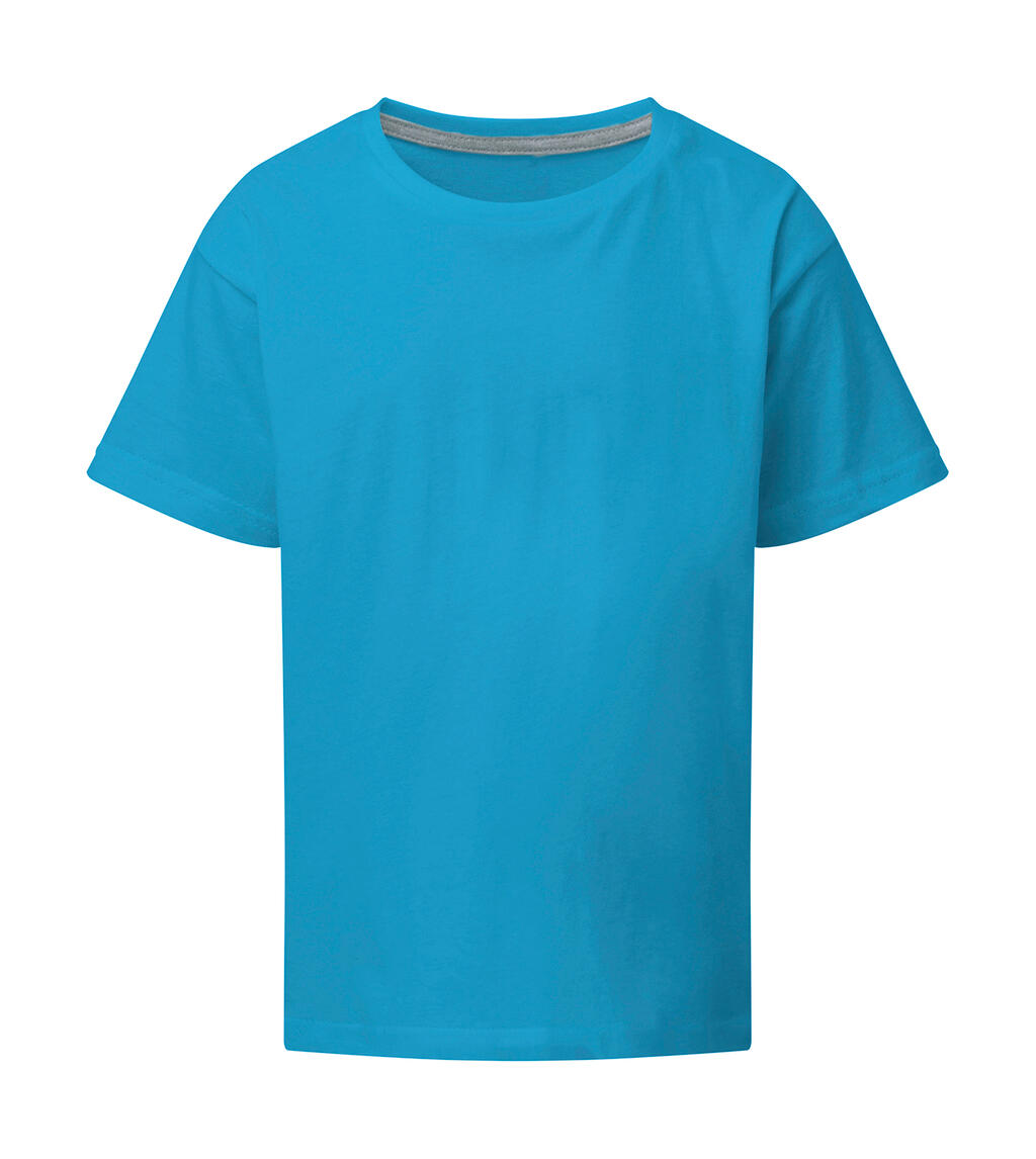 Signature kindershirt zonder label - 536 - Turkoois